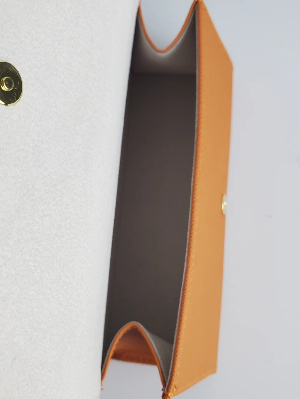 Tory Burch orange sunglasses case